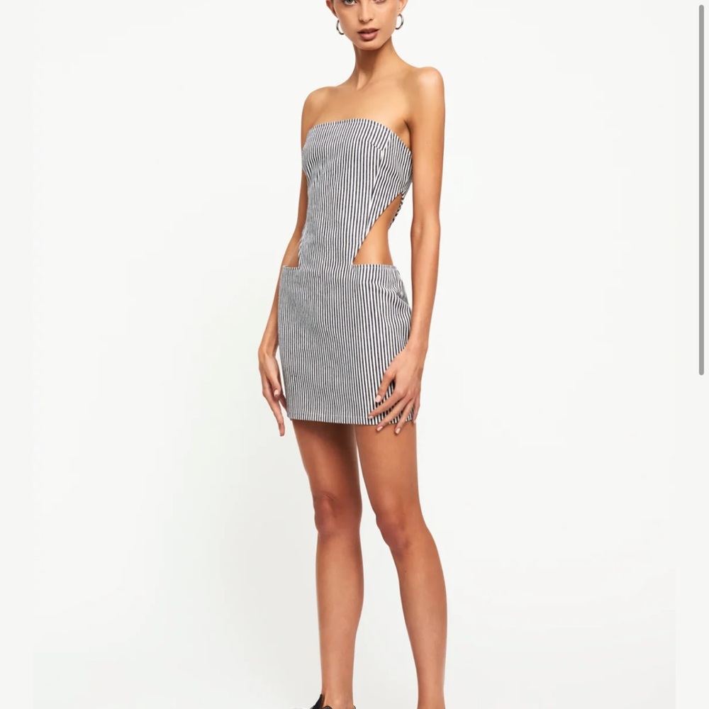 Lioness new with tags pinstripe dress XS